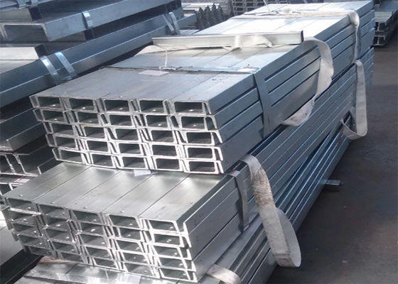 بخشهای توخالی نورد گرم ASTM 304 316 ، کانال فولاد ضد زنگ 3.0 میلی متر U